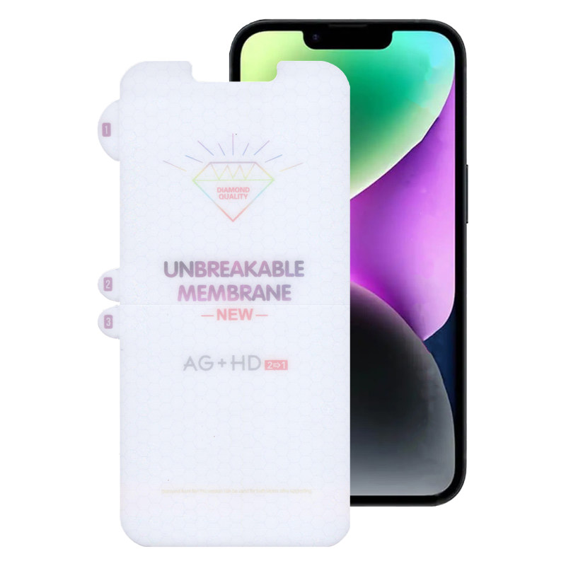 گلس گوشی اپل iPhone 14 / 13 / 13 Pro بوف مدل Hydrogel-Double-G گلس گوشی اپل iPhone 14 / 13 / 13 Pro بوف مدل Hydrogel-Double-G