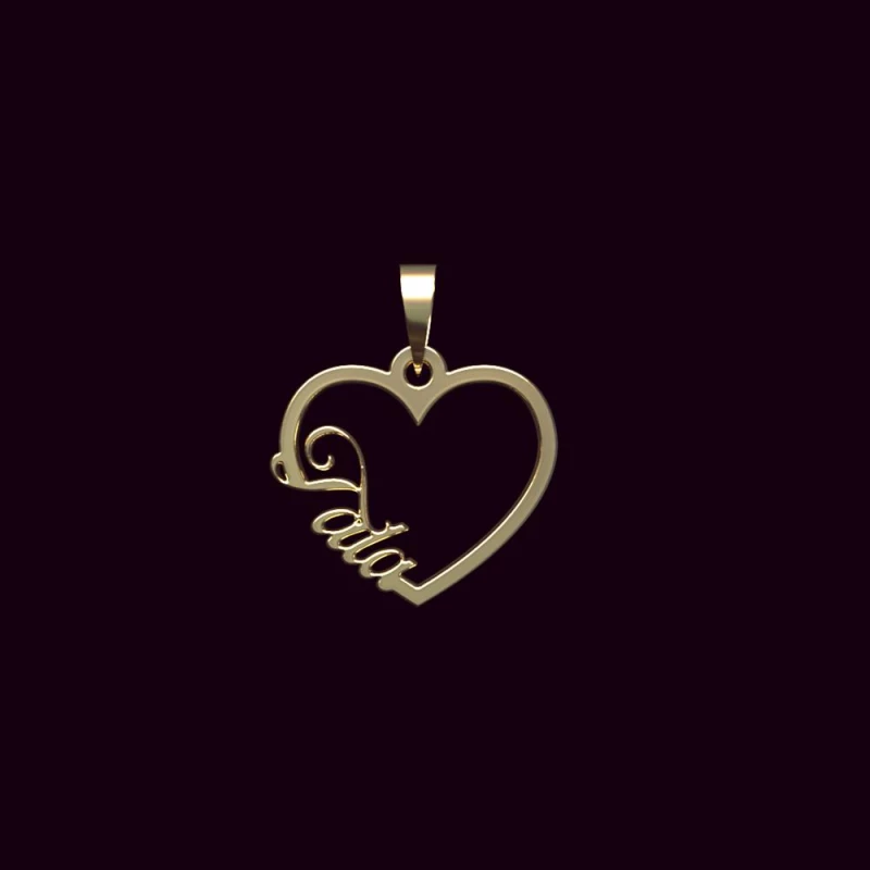 آویز طلا زنانه مدوپد مدل اسم طلا tala کد PB1-10465-0.50 آویز طلا زنانه مدوپد مدل اسم طلا tala کد PB1-10465-0.50