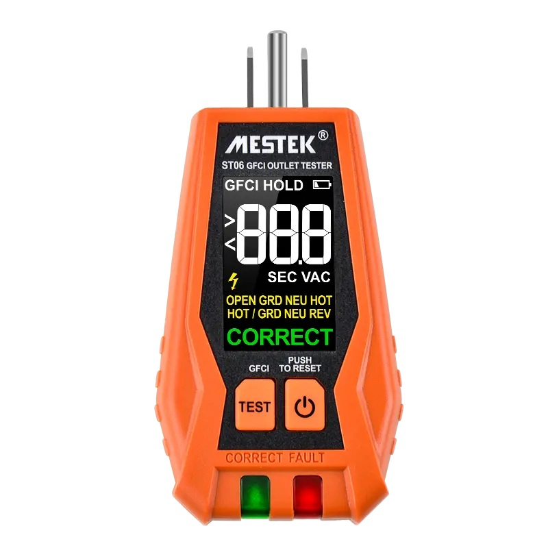 تستر سوکت دیجیتال مستک مدل ST06 تستر سوکت دیجیتال مستک مدل ST06