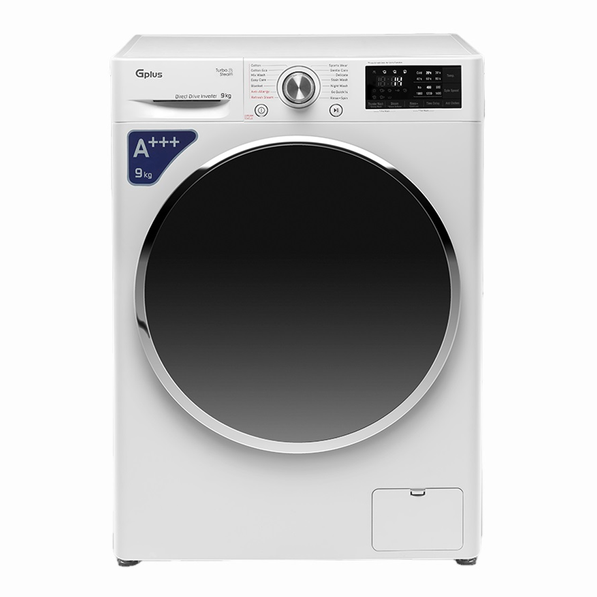 ماشین لباسشویی جی پلاس 9 کیلویی مدل GWM-R99S ماشین لباسشویی جی پلاس 9 کیلویی مدل GWM-R99S