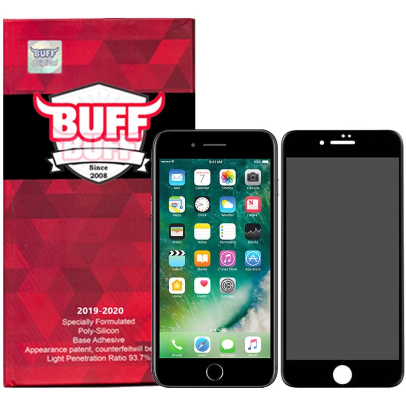 گلس گوشی اپل iPhone 8  بوف حریم شخصی مدل F33-مشکی گلس گوشی اپل iPhone 8  بوف حریم شخصی مدل F33-مشکی