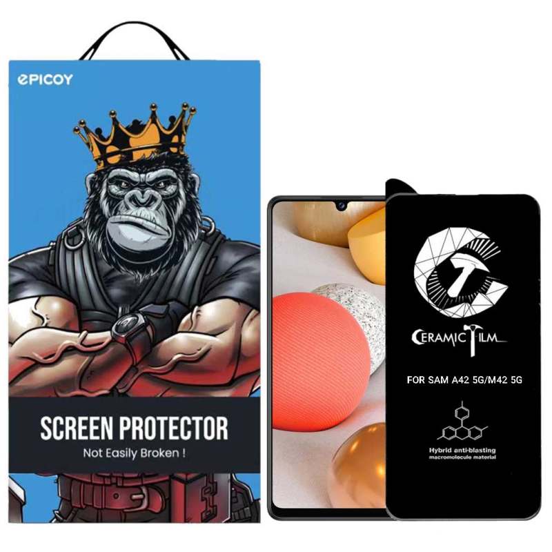 گلس گوشی سامسونگ Galaxy A42 5G/ M42 5G اپیکوی سرامیکی مدل CR7 گلس گوشی سامسونگ Galaxy A42 5G/ M42 5G اپیکوی سرامیکی مدل CR7