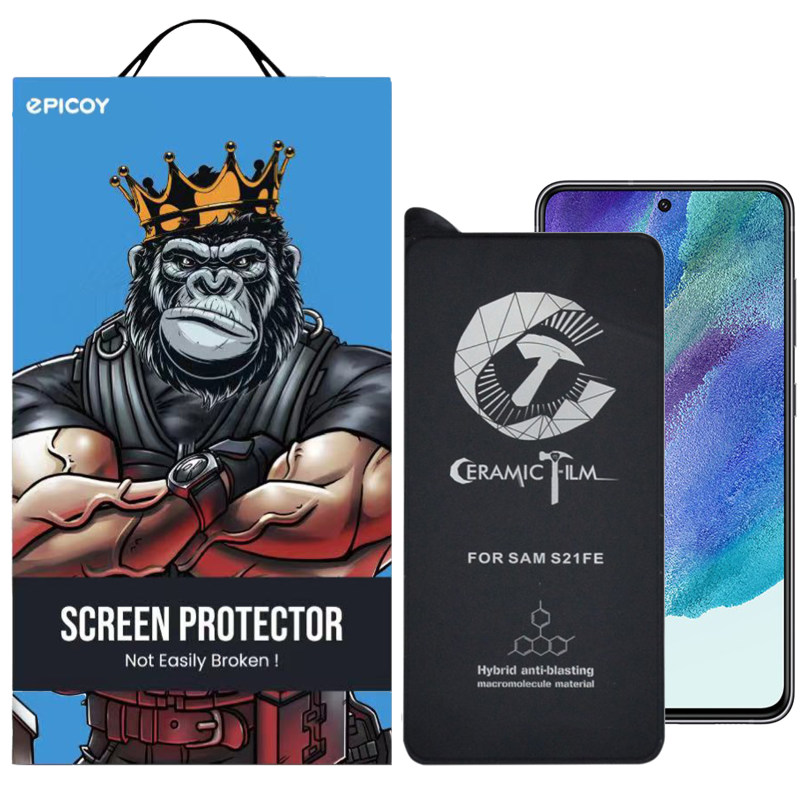 گلس گوشی سامسونگ Galaxy S21 FE اپیکوی سرامیکی مدل CR7 گلس گوشی سامسونگ Galaxy S21 FE اپیکوی سرامیکی مدل CR7