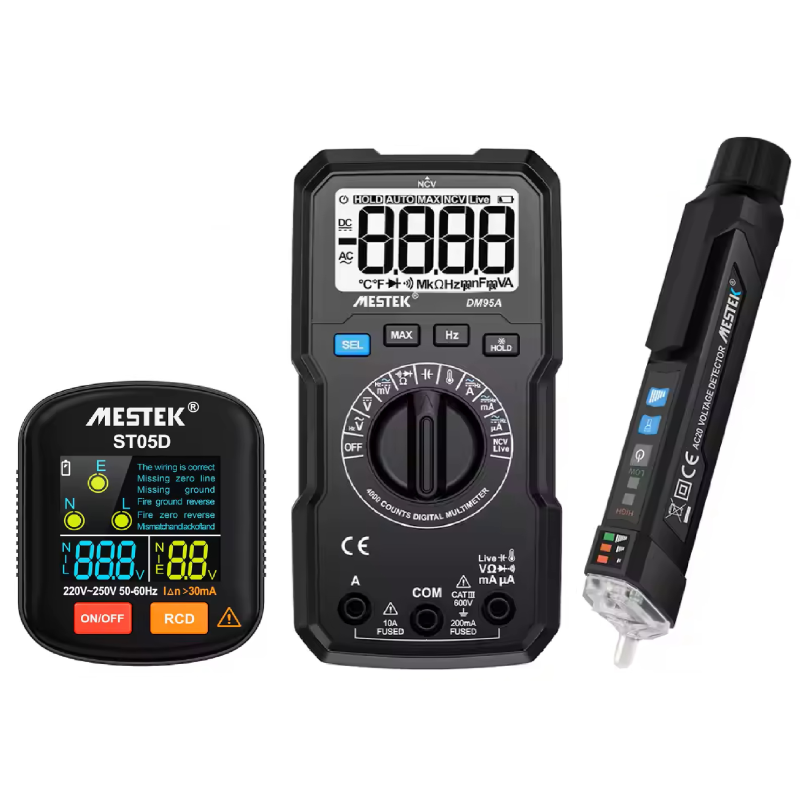 کیت تستر برق دیجیتال مستک مدل 3IN1 COMBINATION SET مجموعه 3 عددی کیت تستر برق دیجیتال مستک مدل 3IN1 COMBINATION SET مجموعه 3 عددی