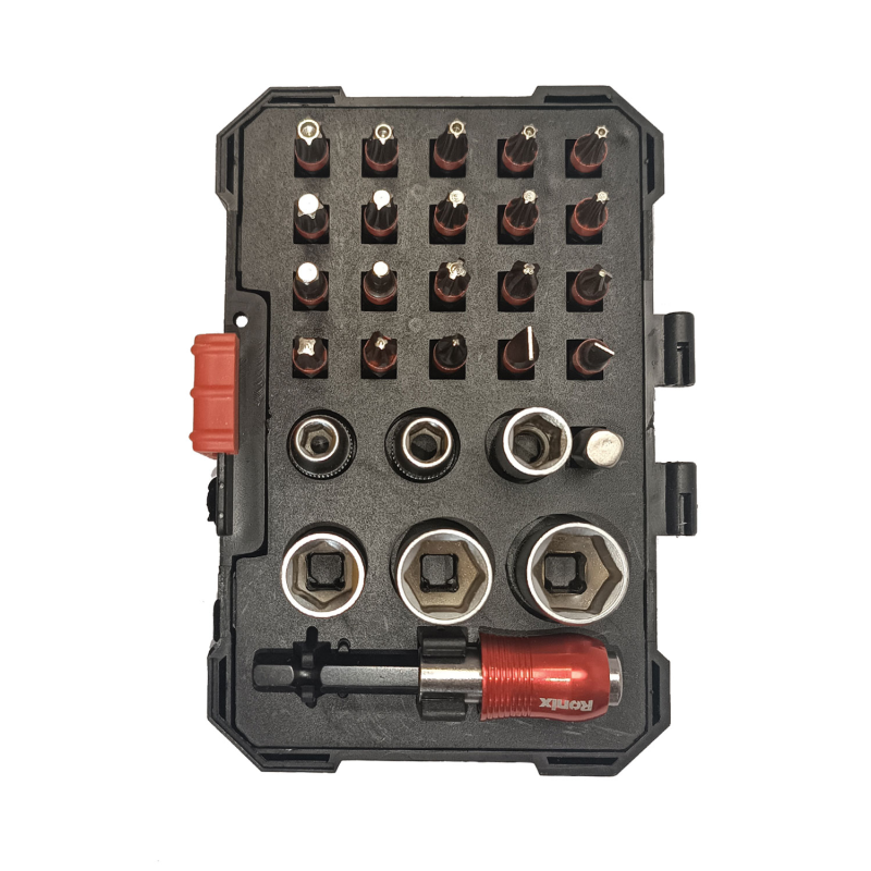 مجموعه 20 عددی سری پیچ گوشتی جغجغه ای رونیکس مدل RH-5451 مجموعه 20 عددی سری پیچ گوشتی جغجغه ای رونیکس مدل RH-5451