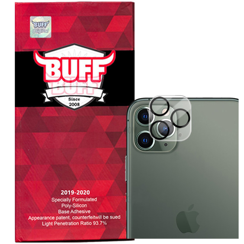 محافظ لنز دوربین گوشی اپل IPHONE 11 Pro بوف مدل 3D Plus  محافظ لنز دوربین گوشی اپل IPHONE 11 Pro بوف مدل 3D Plus