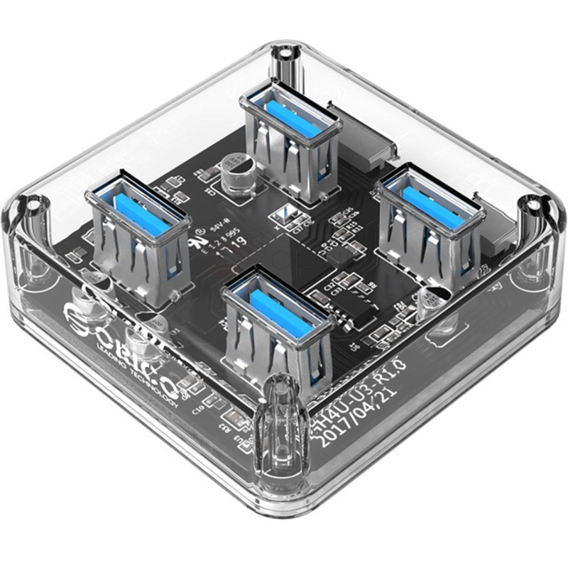 هاب USB 3.0 چهار پورت اوریکو مدل MH4U-U3 هاب USB 3.0 چهار پورت اوریکو مدل MH4U-U3