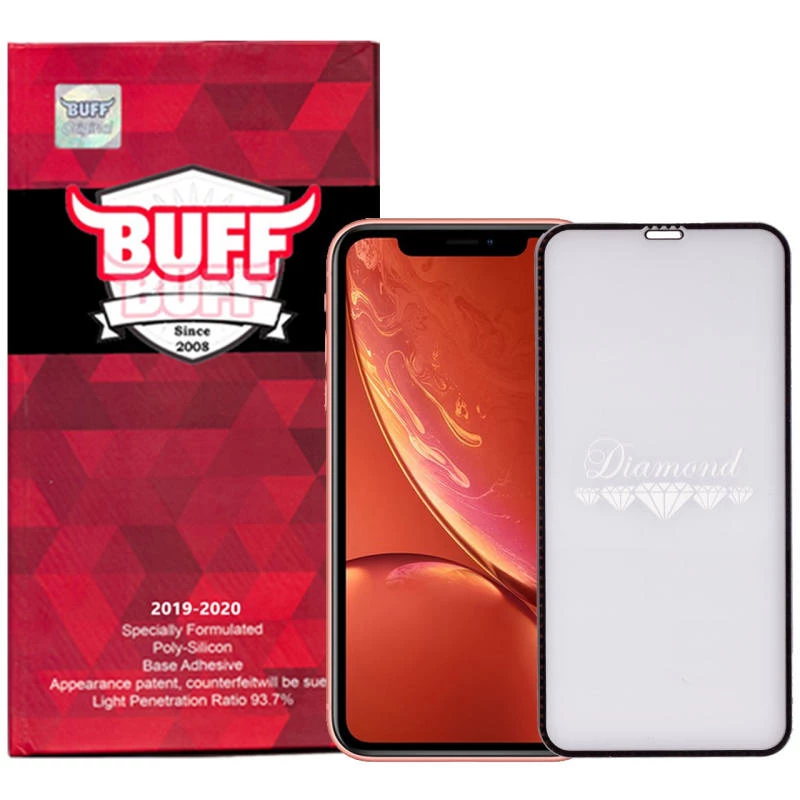 گلس گوشی اپل iPhone 11 بوف 5D مدل Diamond-آبی گلس گوشی اپل iPhone 11 بوف 5D مدل Diamond-آبی