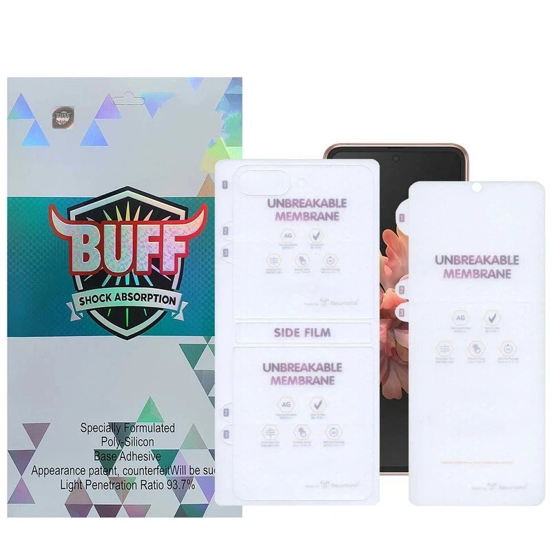 محافظ صفحه نمایش مات بوف مدل Hydrogel-Matte مناسب برای گوشی موبایل سامسونگ Galaxy Z Flip 7 به همراه محافظ پشت گوشی محافظ صفحه نمایش مات بوف مدل Hydrogel-Matte مناسب برای گوشی موبایل سامسونگ Galaxy Z Flip 7 به همراه محافظ پشت گوشی