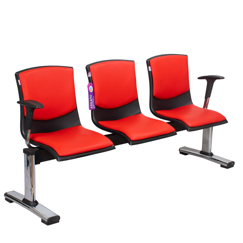 صندلی انتظار 3 نفره آرکانو مدل C270T3 صندلی انتظار 3 نفره آرکانو مدل C270T3