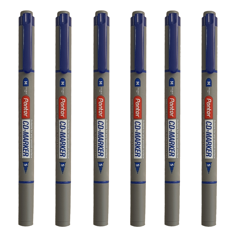 ماژیک سی دی پنتر مدل CDM102 بسته 6 عددی ماژیک سی دی پنتر مدل CDM102 بسته 6 عددی