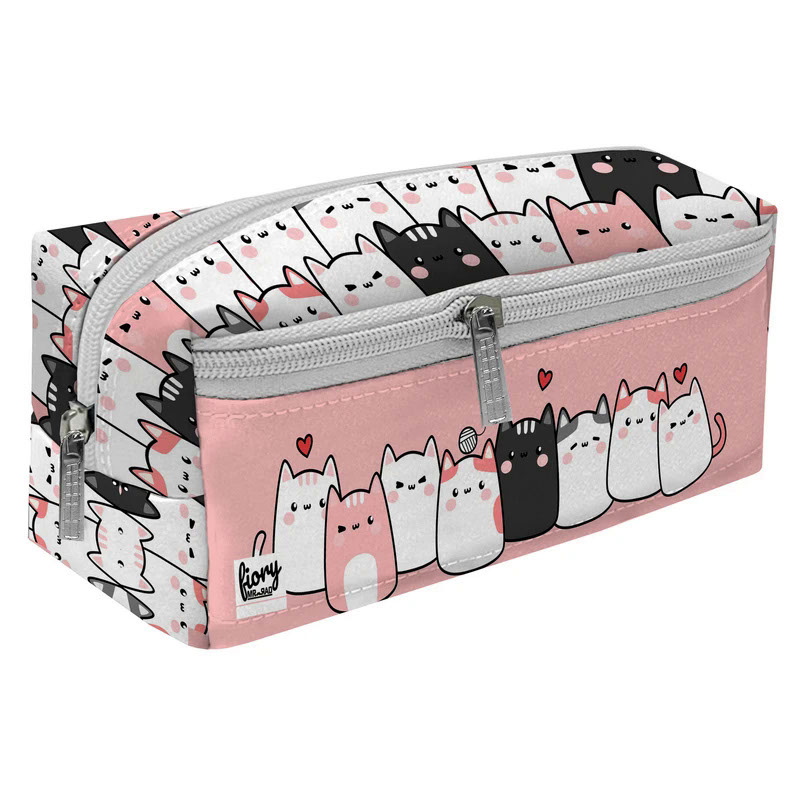 جامدادی مستر راد مدل سه زیپ طرح گربه فانتزی کد fiory 2515 جامدادی مستر راد مدل سه زیپ طرح گربه فانتزی کد fiory 2515