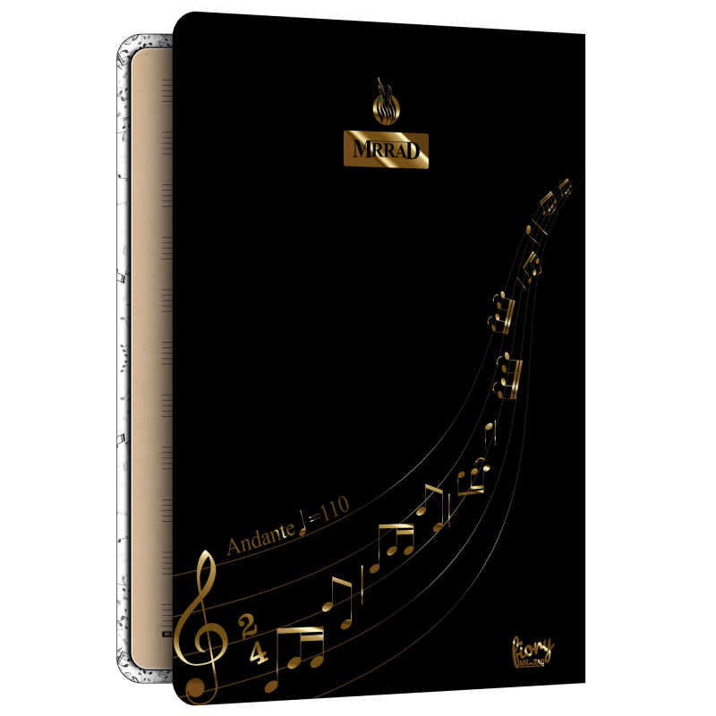 دفتر نت موسیقی مستر راد مدل آوا کد 1603 Music دفتر نت موسیقی مستر راد مدل آوا کد 1603 Music