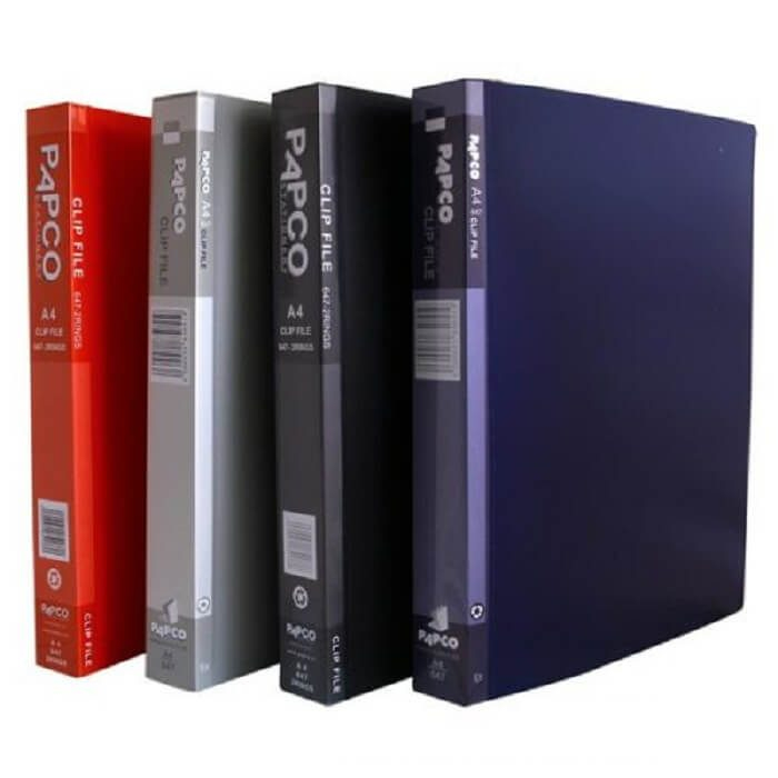 کلاسور پاپکو مدل 647 بسته 4 عددی کلاسور پاپکو مدل 647 بسته 4 عددی