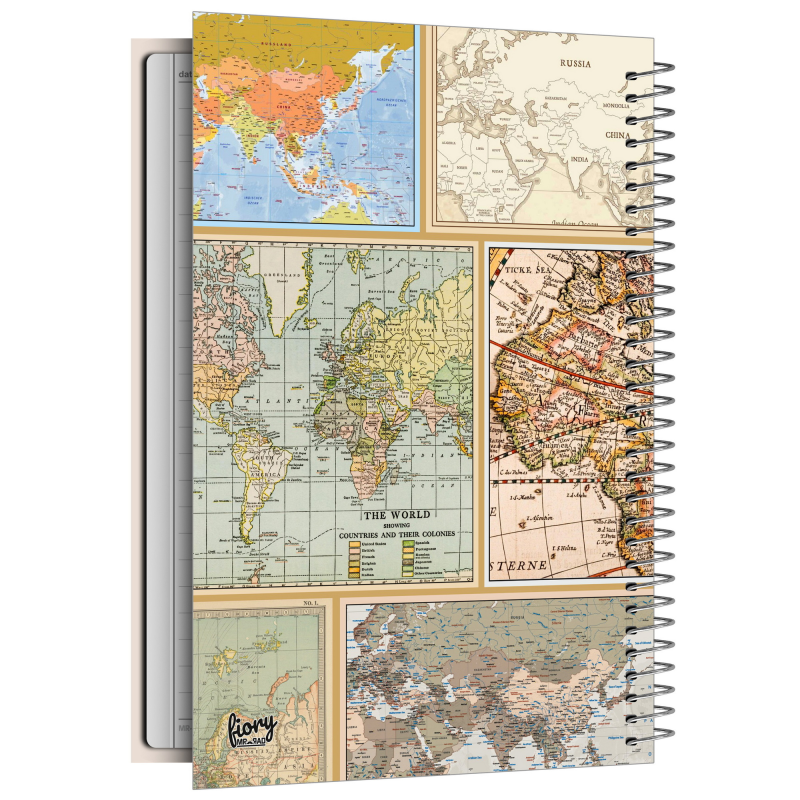 دفتر مشق 100 برگ مستر راد مدل نقشه جهان طرح world map کد fiory 2415  دفتر مشق 100 برگ مستر راد مدل نقشه جهان طرح world map کد fiory 2415