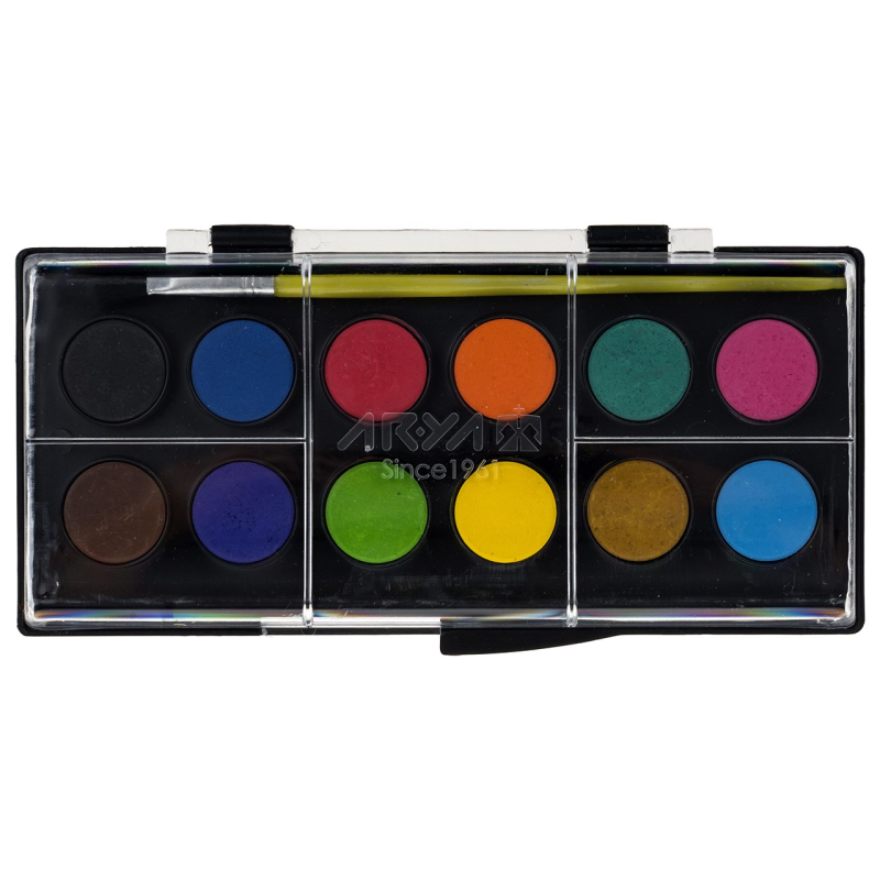 آبرنگ 12 رنگ آریا کد 3-5008 آبرنگ 12 رنگ آریا کد 3-5008