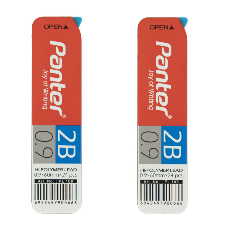 نوک مداد نوکی 0.9 میلی متری پنتر مدل 007 Hi-polymer lead بسته 2 عددی نوک مداد نوکی 0.9 میلی متری پنتر مدل 007 Hi-polymer lead بسته 2 عددی
