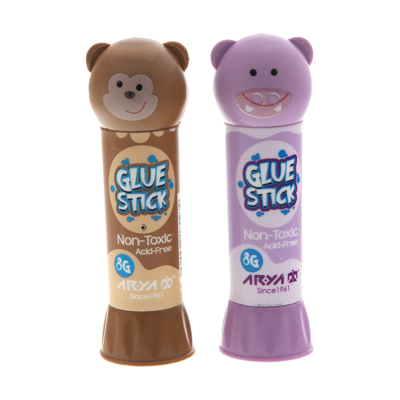 چسب ماتیکی آریا مدل عروسکی بسته دو عددی چسب ماتیکی آریا مدل عروسکی بسته دو عددی