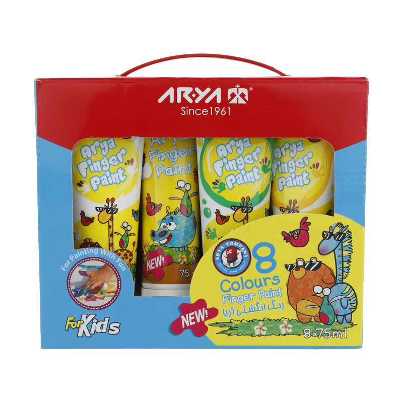 رنگ انگشتی 8 رنگ آریا مدل C-761 رنگ انگشتی 8 رنگ آریا مدل C-761