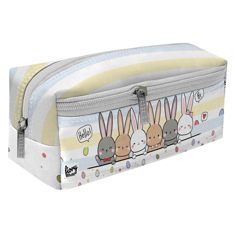 جامدادی مستر راد مدل سه زیپ طرح خرگوش آنجل کد 2484 جامدادی مستر راد مدل سه زیپ طرح خرگوش آنجل کد 2484