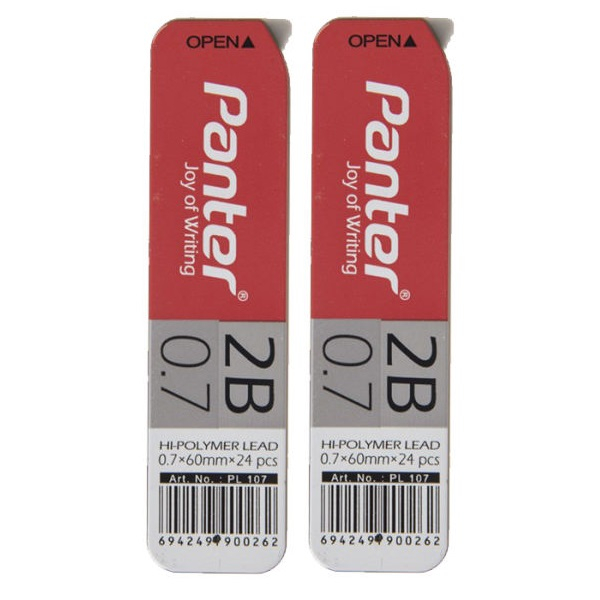 نوک مداد نوکی 0.7 میلی متری پنتر مدل PL-107 مجموعه 2 عددی نوک مداد نوکی 0.7 میلی متری پنتر مدل PL-107 مجموعه 2 عددی
