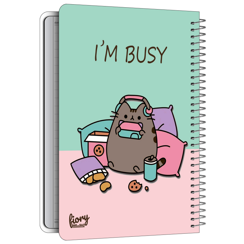 دفتر مشق 50 برگ مستر راد مدل گربه کیوت کد fiory 2191 دفتر مشق 50 برگ مستر راد مدل گربه کیوت کد fiory 2191