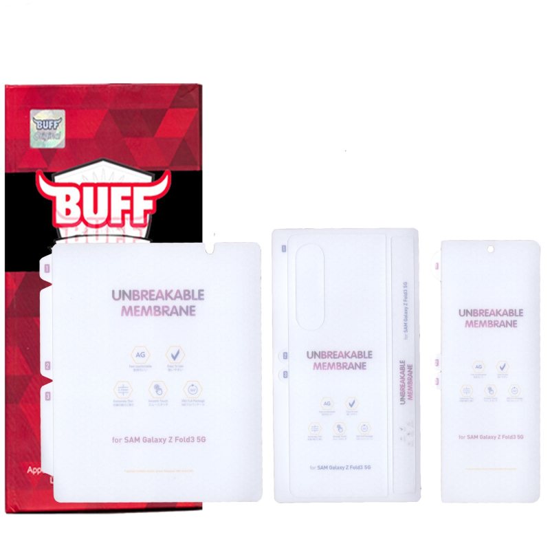 محافظ صفحه نمایش و پشت گوشی سامسونگ گلکسی Z Fold3 بوف مدل HgM15 محافظ صفحه نمایش و پشت گوشی سامسونگ گلکسی Z Fold3 بوف مدل HgM15