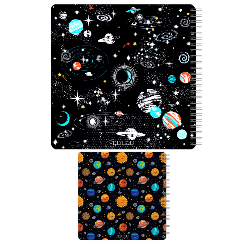 دفتر مستر راد مدل بولت ژورنال نقطهای طرح کهکشانی کد 1522مجموعه 2 عددی   دفتر مستر راد مدل بولت ژورنال نقطهای طرح کهکشانی کد 1522مجموعه 2 عددی