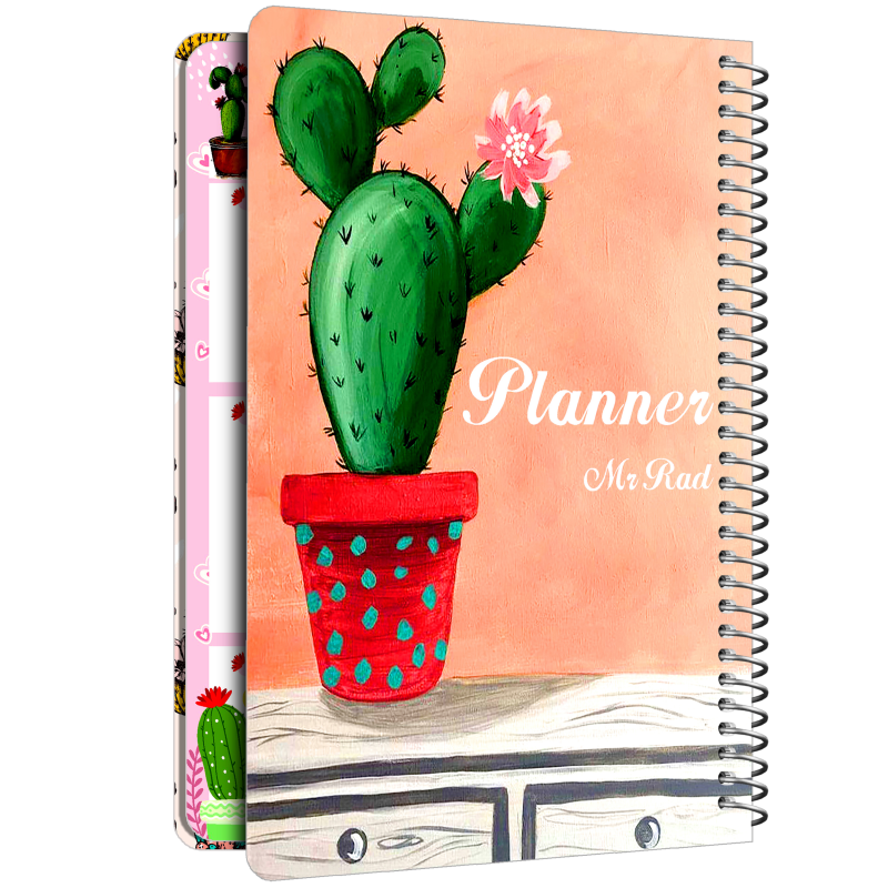 دفتر برنامه ریزی مستر راد طرح کاکتوس کد EXO-1512  دفتر برنامه ریزی مستر راد طرح کاکتوس کد EXO-1512