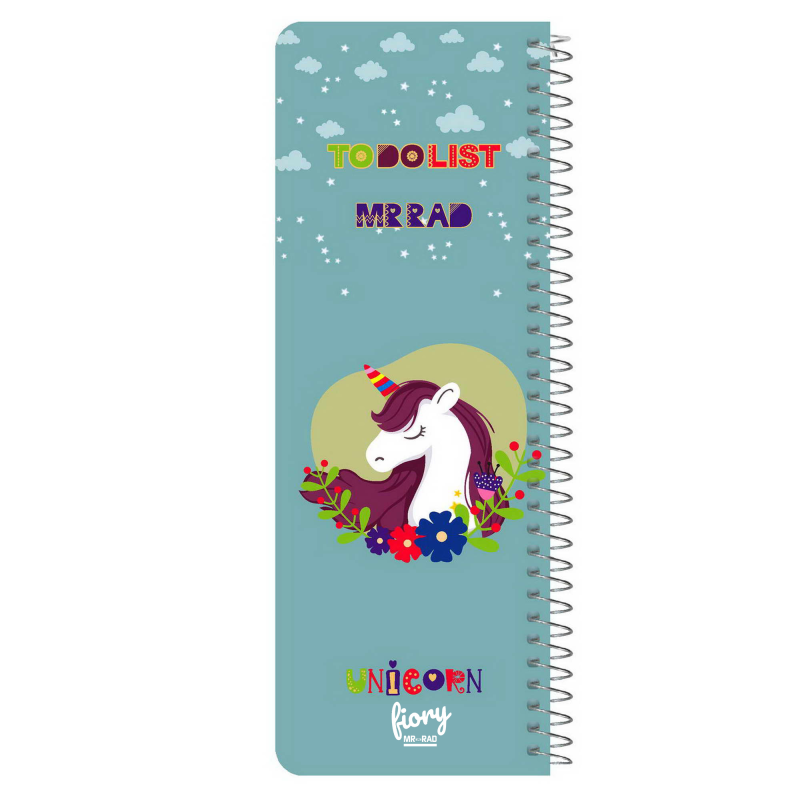 دفترچه یادداشت مستر راد مدل to do list طرح یونیکورن کد 1576 unicorn  دفترچه یادداشت مستر راد مدل to do list طرح یونیکورن کد 1576 unicorn