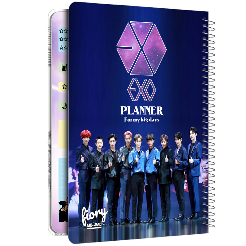 دفتر برنامه ریزی مستر راد طرح اکسو مدل پلنر روزانه کد 1519 دفتر برنامه ریزی مستر راد طرح اکسو مدل پلنر روزانه کد 1519