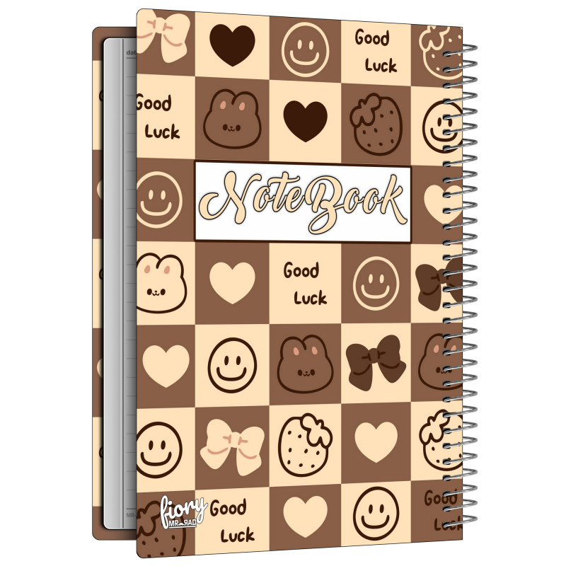 دفتر مشق 50 برگ مستر راد طرح تدی کد fiory 2596   دفتر مشق 50 برگ مستر راد طرح تدی کد fiory 2596