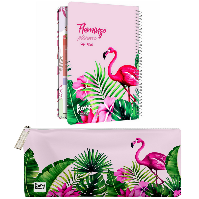 دفتر برنامه ریزی مستر راد طرح فلامینگو مدل روزانه کد fiory 2093 به همراه جامدادی دفتر برنامه ریزی مستر راد طرح فلامینگو مدل روزانه کد fiory 2093 به همراه جامدادی