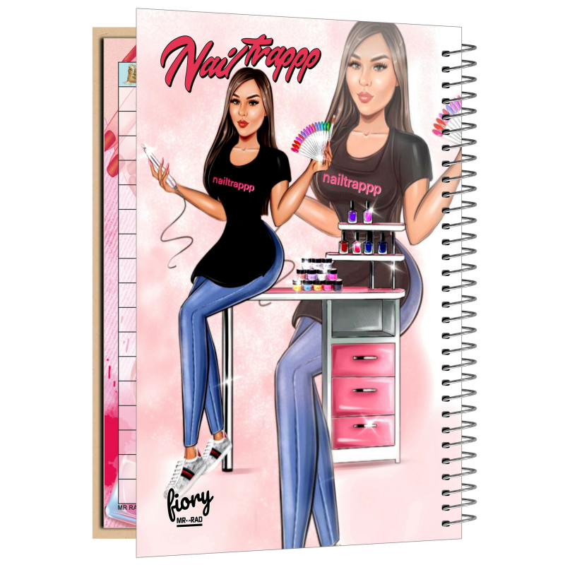 دفتر یادداشت 75 برگ مستر راد مدل خدمات طراحی ناخن طرح نچرال کد fiory 2419 دفتر یادداشت 75 برگ مستر راد مدل خدمات طراحی ناخن طرح نچرال کد fiory 2419