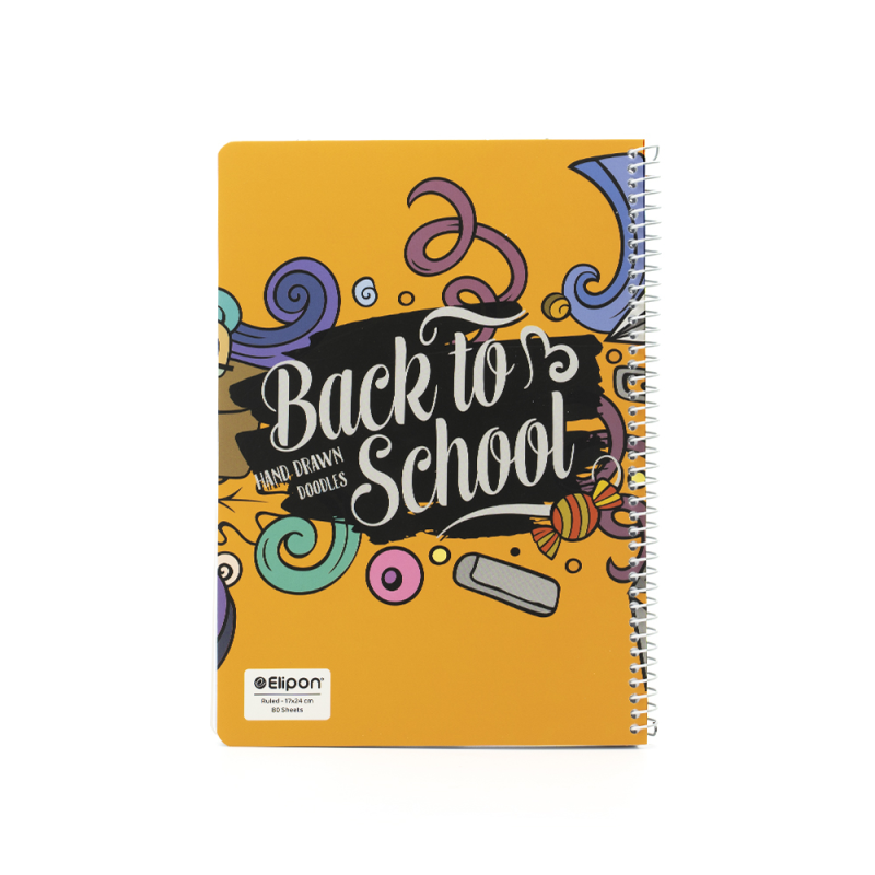 دفتر مشق 80 برگ الیپون کد 2332360