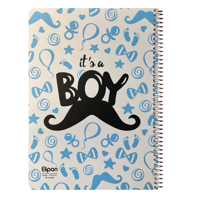 دفتر مشق 40 برگ الیپون کد 2141224  دفتر مشق 40 برگ الیپون کد 2141224