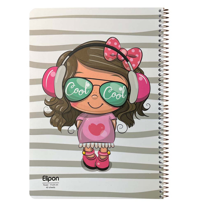 دفتر مشق 40 برگ الیپون مدل 2141207 کد 154201 دفتر مشق 40 برگ الیپون مدل 2141207 کد 154201