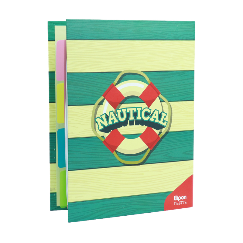 دفتر کلاسوری 100 برگ الیپون کد 2881644 دفتر کلاسوری 100 برگ الیپون کد 2881644