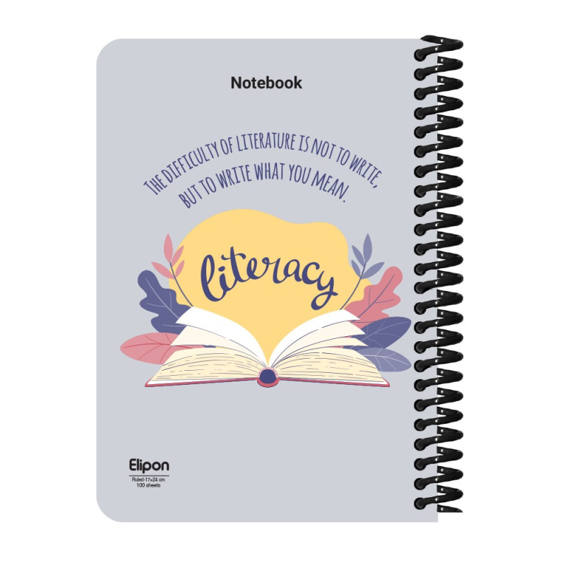 دفتر مشق 100 برگ الیپون کد 2431606 دفتر مشق 100 برگ الیپون کد 2431606