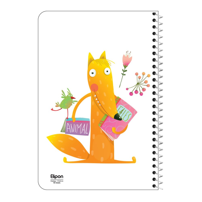 دفتر نقاشی 60 برگ الیپون کد 2551580 دفتر نقاشی 60 برگ الیپون کد 2551580