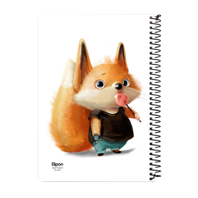 دفتر مشق 40 برگ الیپون کد 2121525 دفتر مشق 40 برگ الیپون کد 2121525