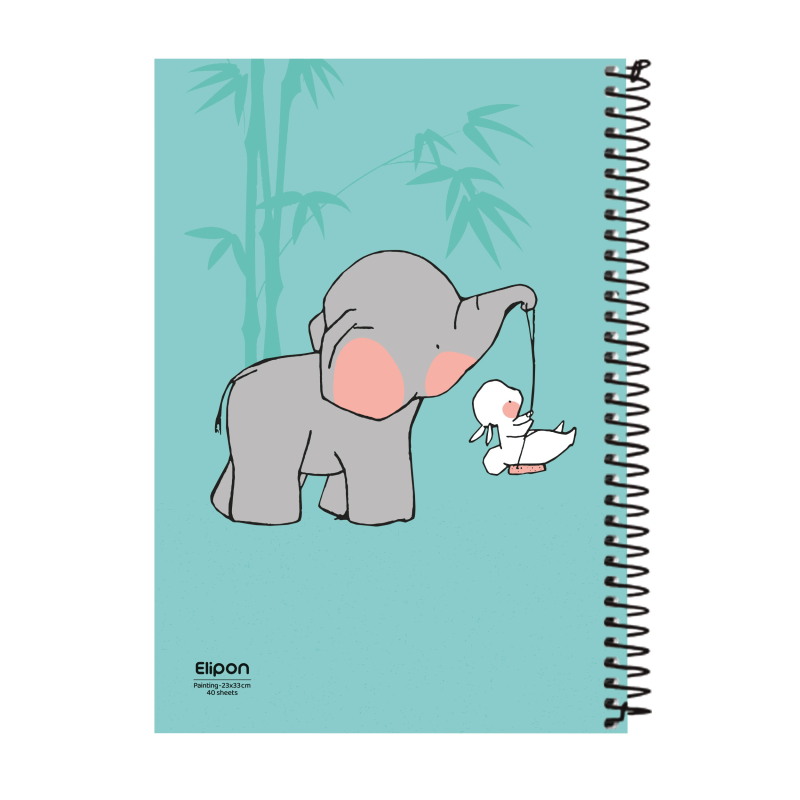 دفتر نقاشی 40 برگ الیپون کد 2531575 دفتر نقاشی 40 برگ الیپون کد 2531575