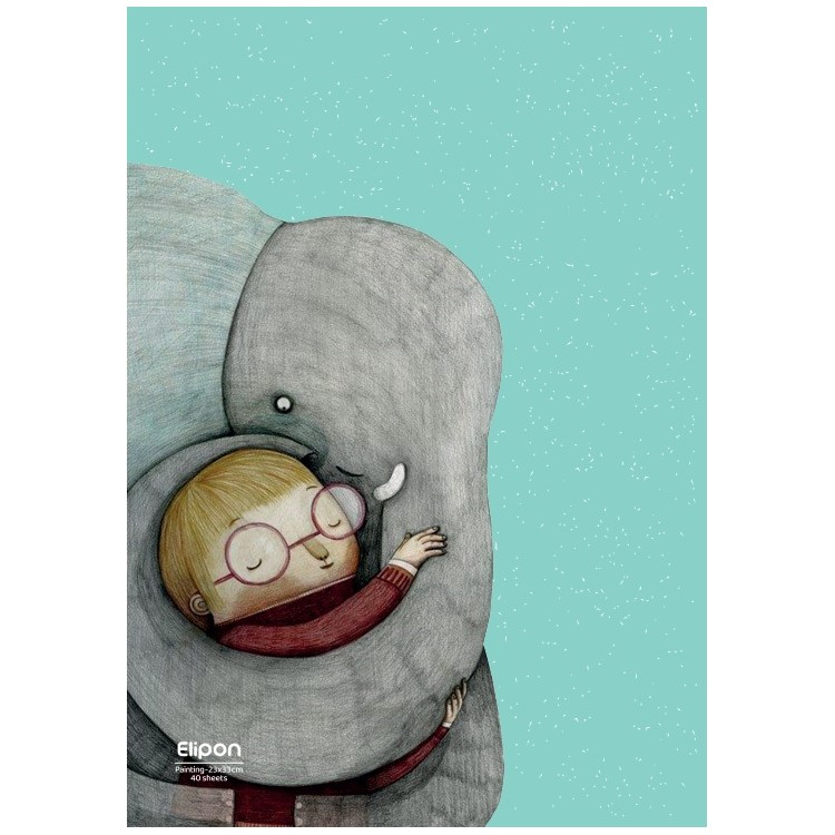 دفتر نقاشی 40 برگ الیپون کد 2531572 دفتر نقاشی 40 برگ الیپون کد 2531572