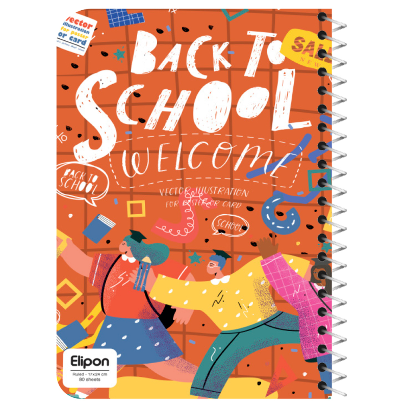 دفتر مشق 80 برگ الیپون کد 2362360 دفتر مشق 80 برگ الیپون کد 2362360