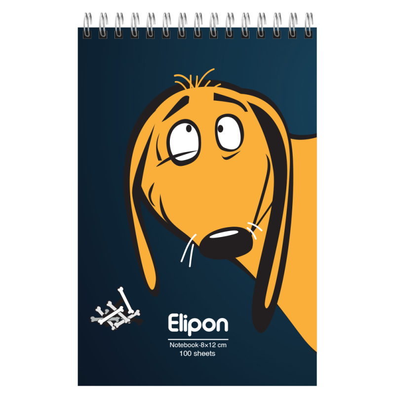 دفتر یادداشت 100 برگ الیپون کد 2611358 دفتر یادداشت 100 برگ الیپون کد 2611358