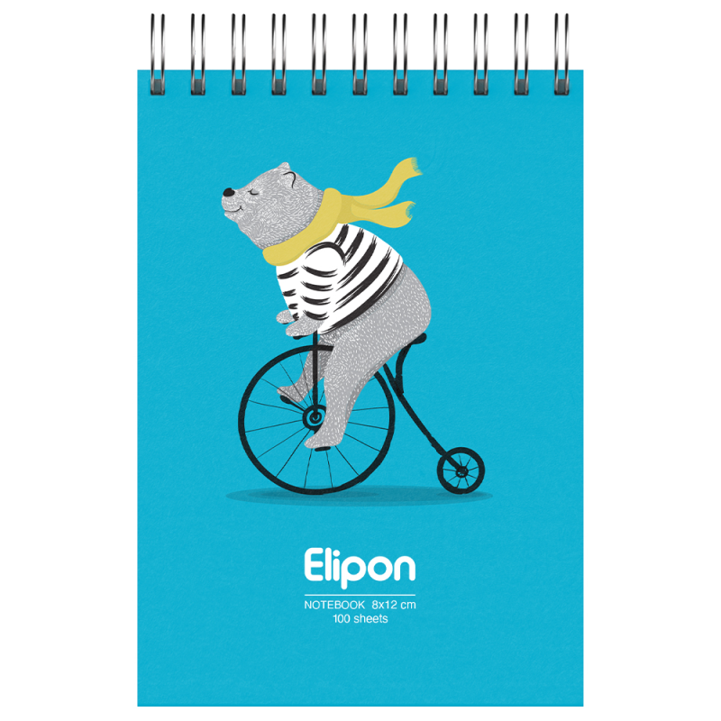 دفتر یادداشت 100 برگ الیپون کد 2651385  دفتر یادداشت 100 برگ الیپون کد 2651385