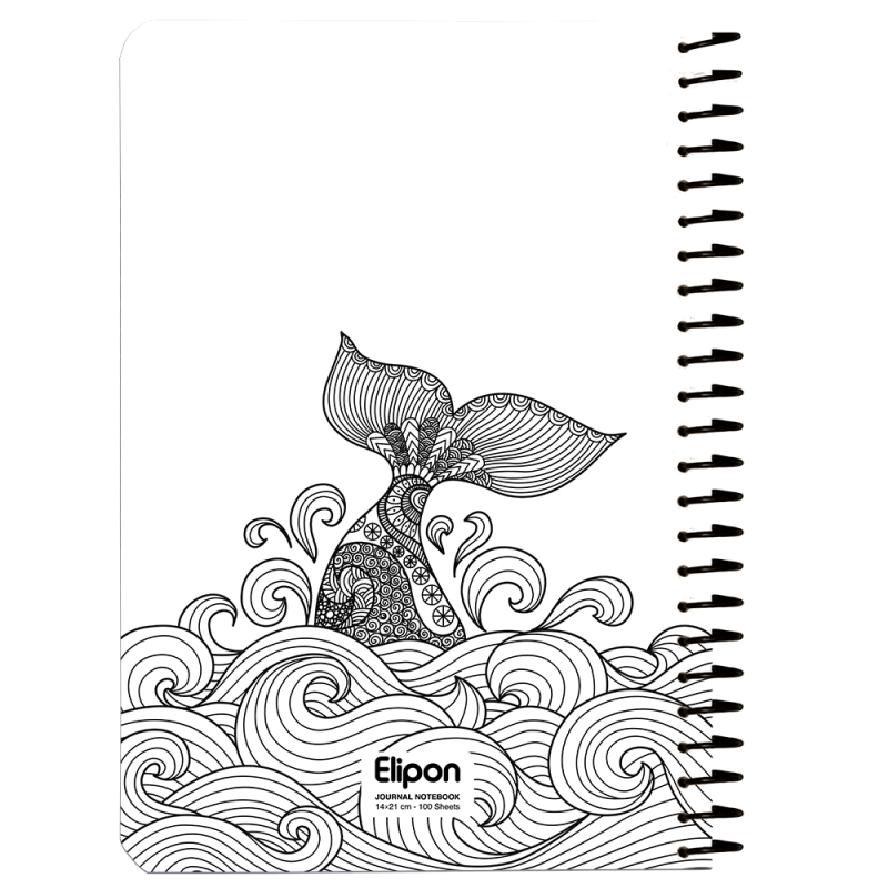 دفتر یادداشت 100 برگ الیپون کد 2941408 دفتر یادداشت 100 برگ الیپون کد 2941408