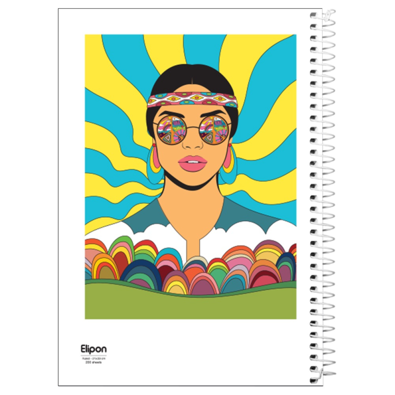 دفتر مشق 200 برگ الیپون کد 2511482 دفتر مشق 200 برگ الیپون کد 2511482