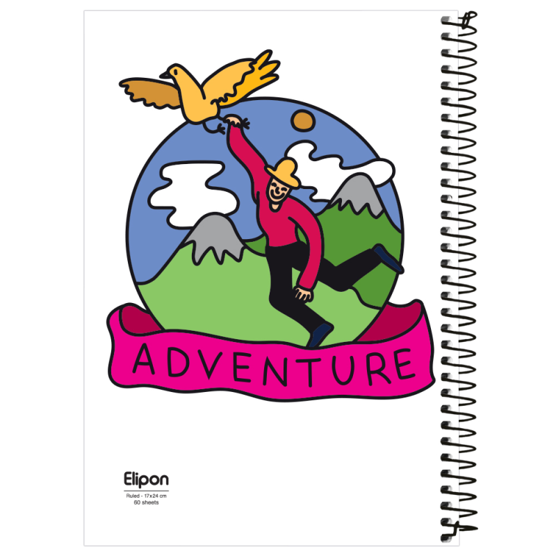  دفتر مشق 60 برگ الیپون کد 2271332