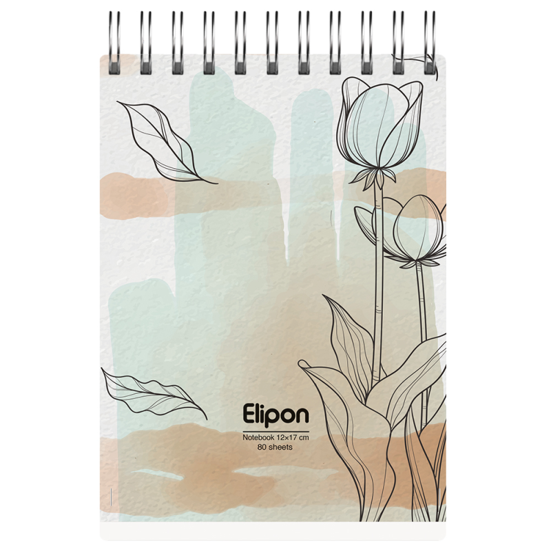 دفتر یادداشت 80 برگ الیپون کد 2801376 دفتر یادداشت 80 برگ الیپون کد 2801376